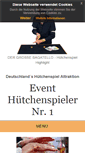 Mobile Screenshot of huetchenspieler-nr-1.de